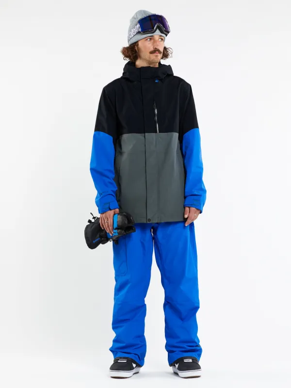 Mens L Insulated Gore-Tex Jacket - Electric Blue sold by Volcom