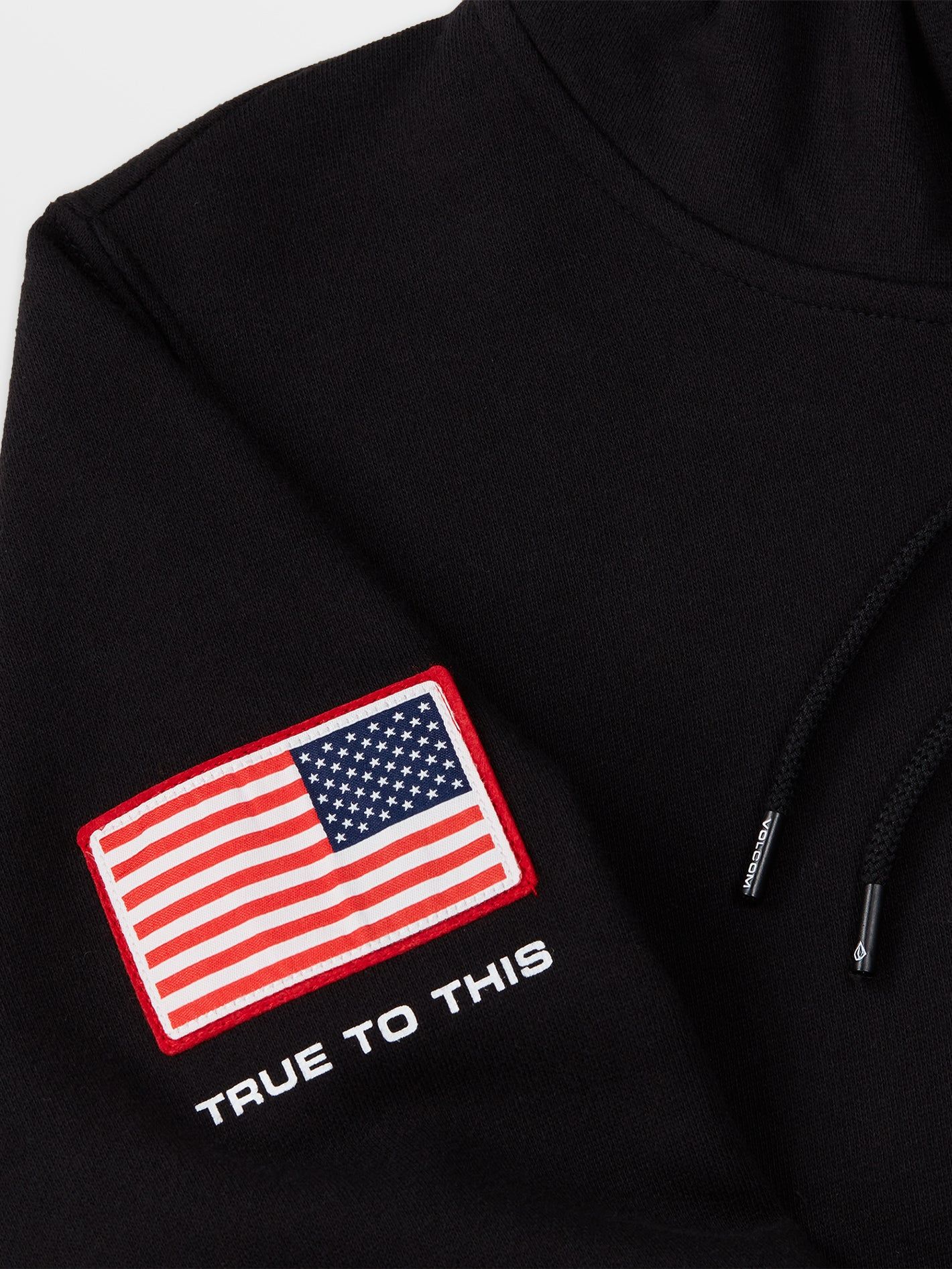 USST Hoodie - Black (2022) sold by Volcom product image thumbnail 4