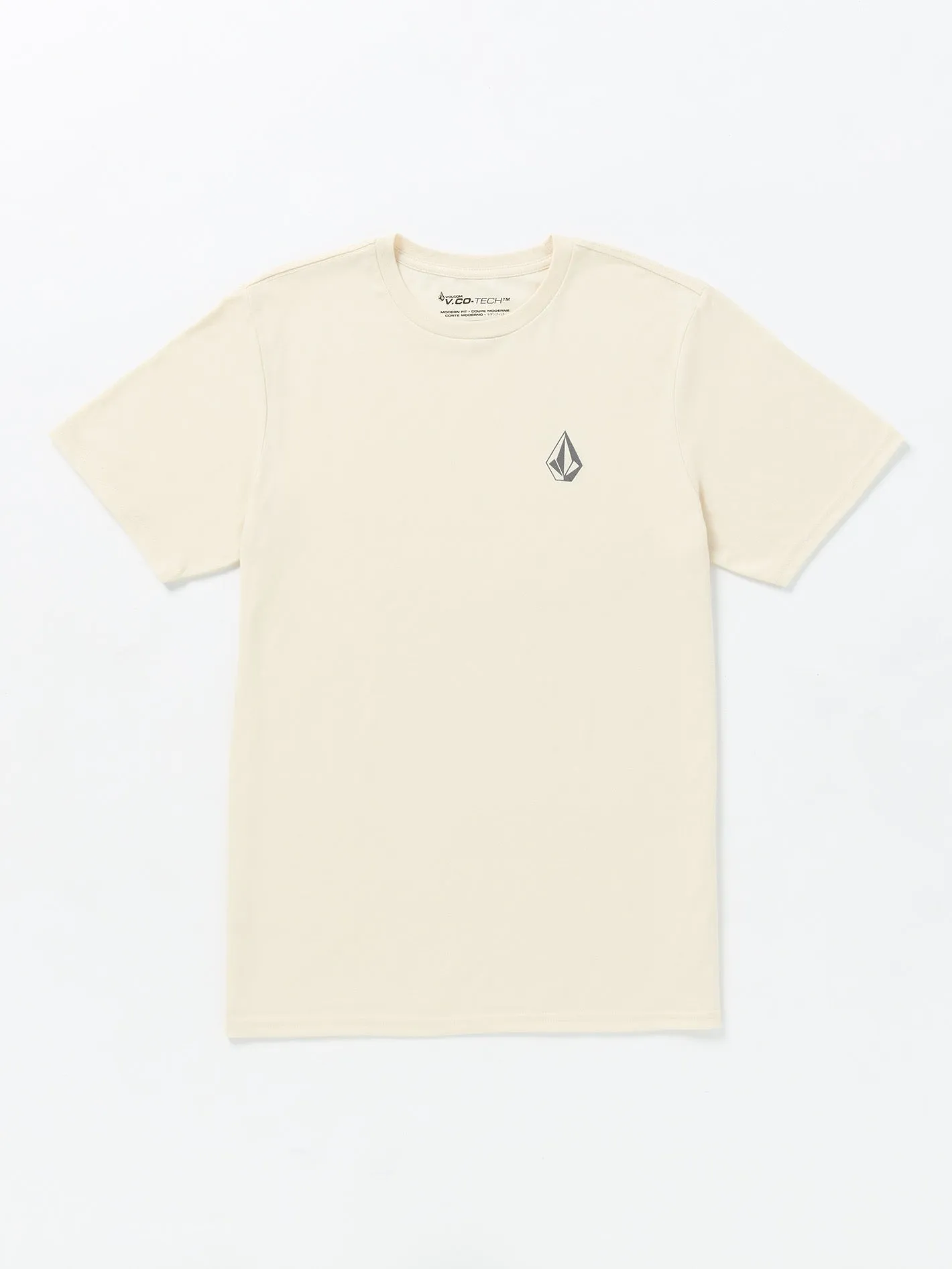 Stone Tech Short Sleeve Tee - Cloud sold by Volcom product image thumbnail 3