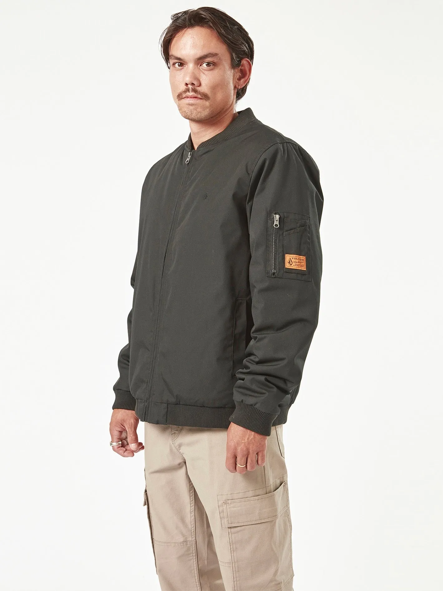 Volcom Workwear Jacket Black Parallel