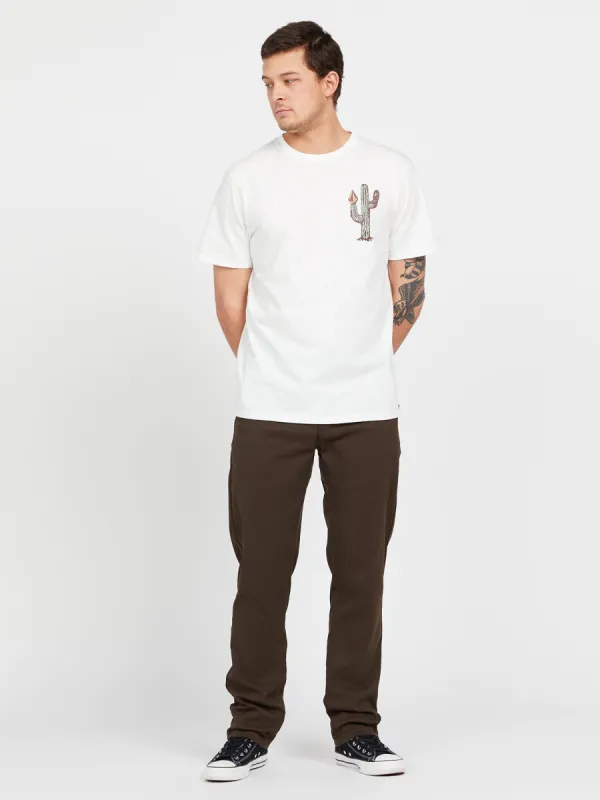 Frickin Tech Chino Pants - Dark Brown sold by Volcom