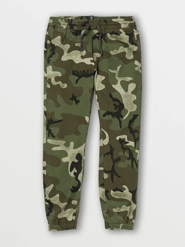 Big Boys Frickin Slim Joggers - Army sold by Volcom