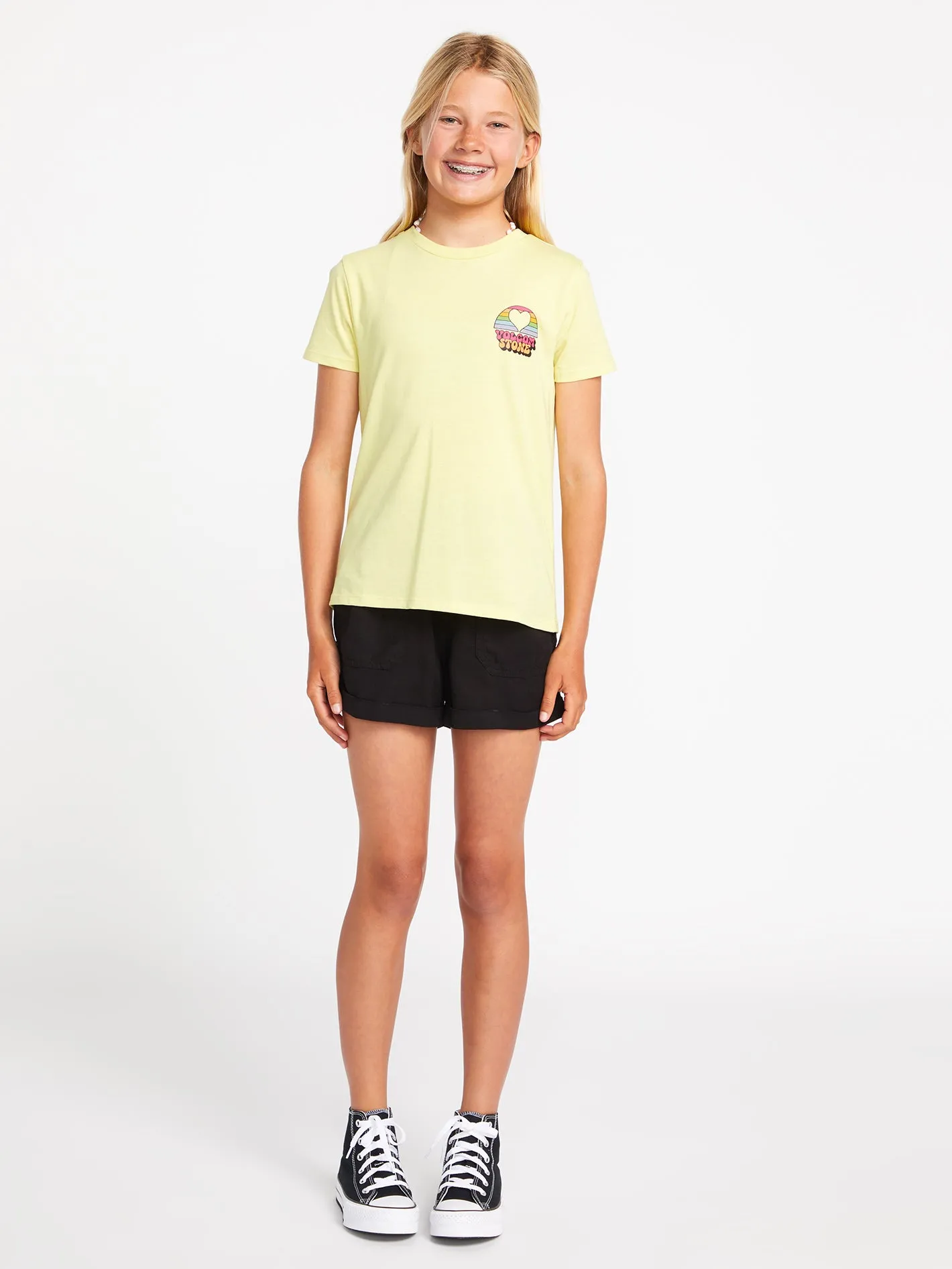 Girls Last Party Short Sleeve Tee - Citron sold by Volcom product image thumbnail 4