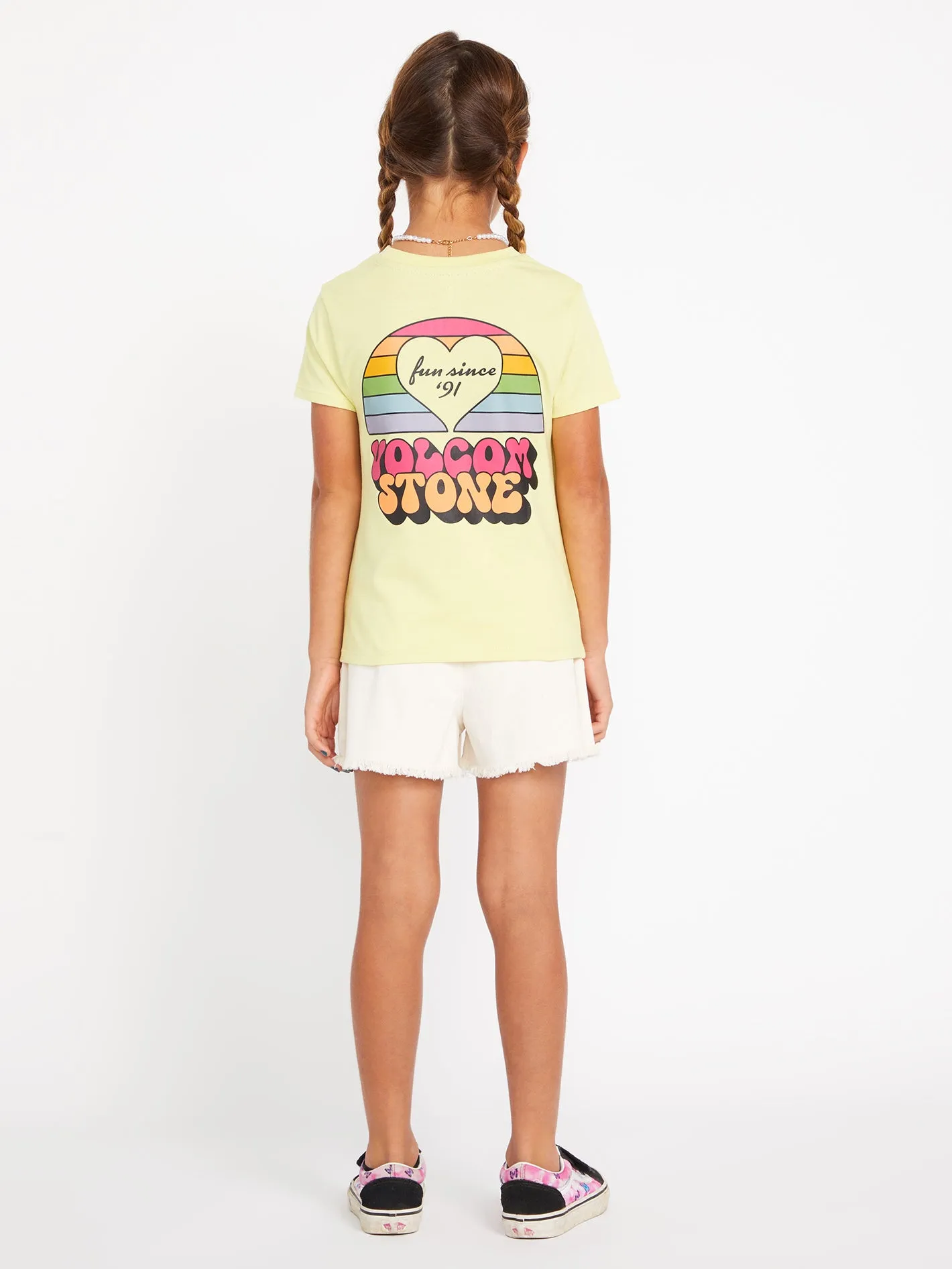 Girls Last Party Short Sleeve Tee - Citron sold by Volcom product image thumbnail 2