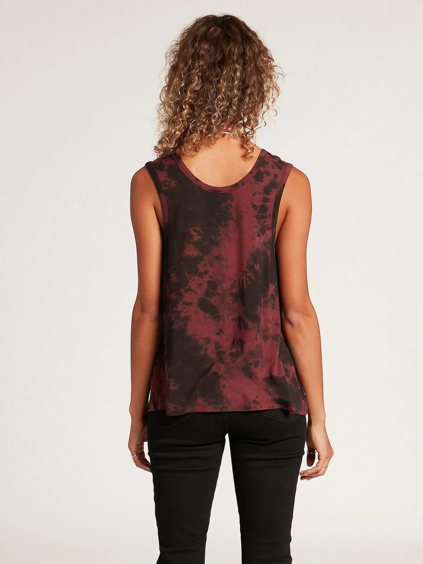 Easy Babe Tie Dye Tank - Auburn sold by Volcom product image thumbnail 2