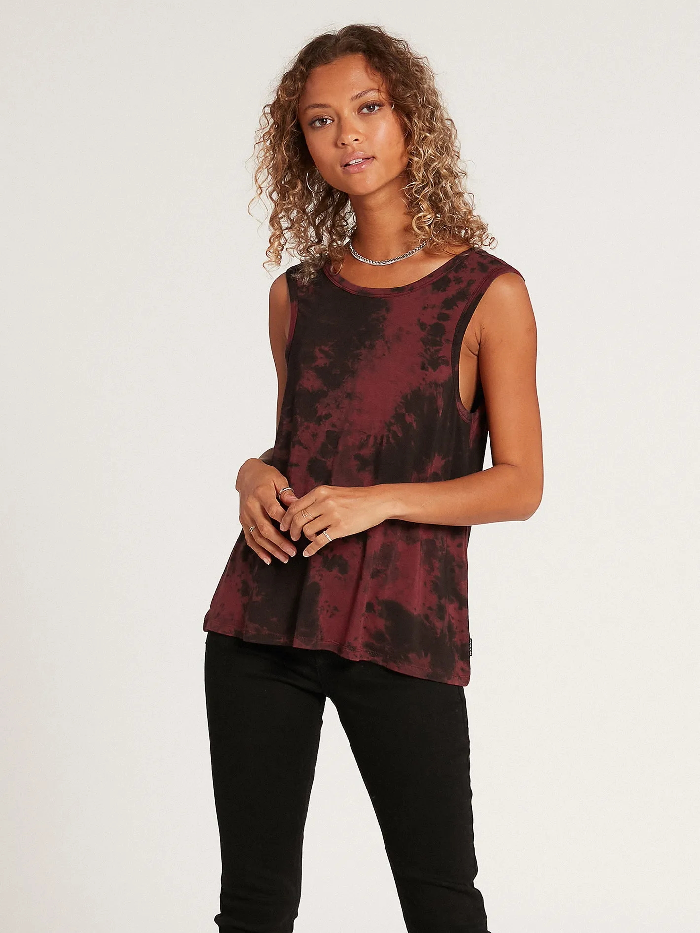Easy Babe Tie Dye Tank - Auburn sold by Volcom product image thumbnail 3