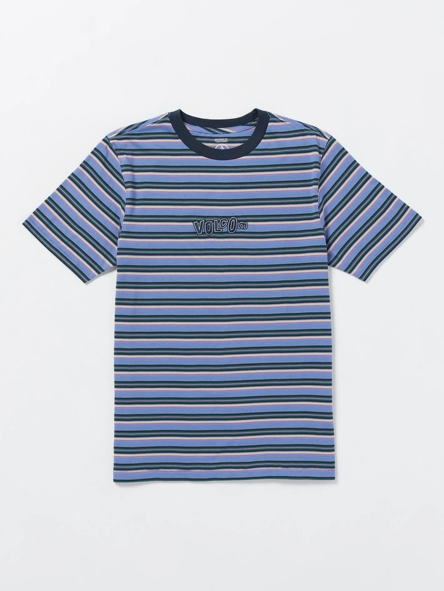 Bright N Early Crew Short Sleeve Shirt - Denim sold by Volcom