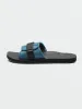 Eco Recliner Slide Sandals - Navy sold by Volcom