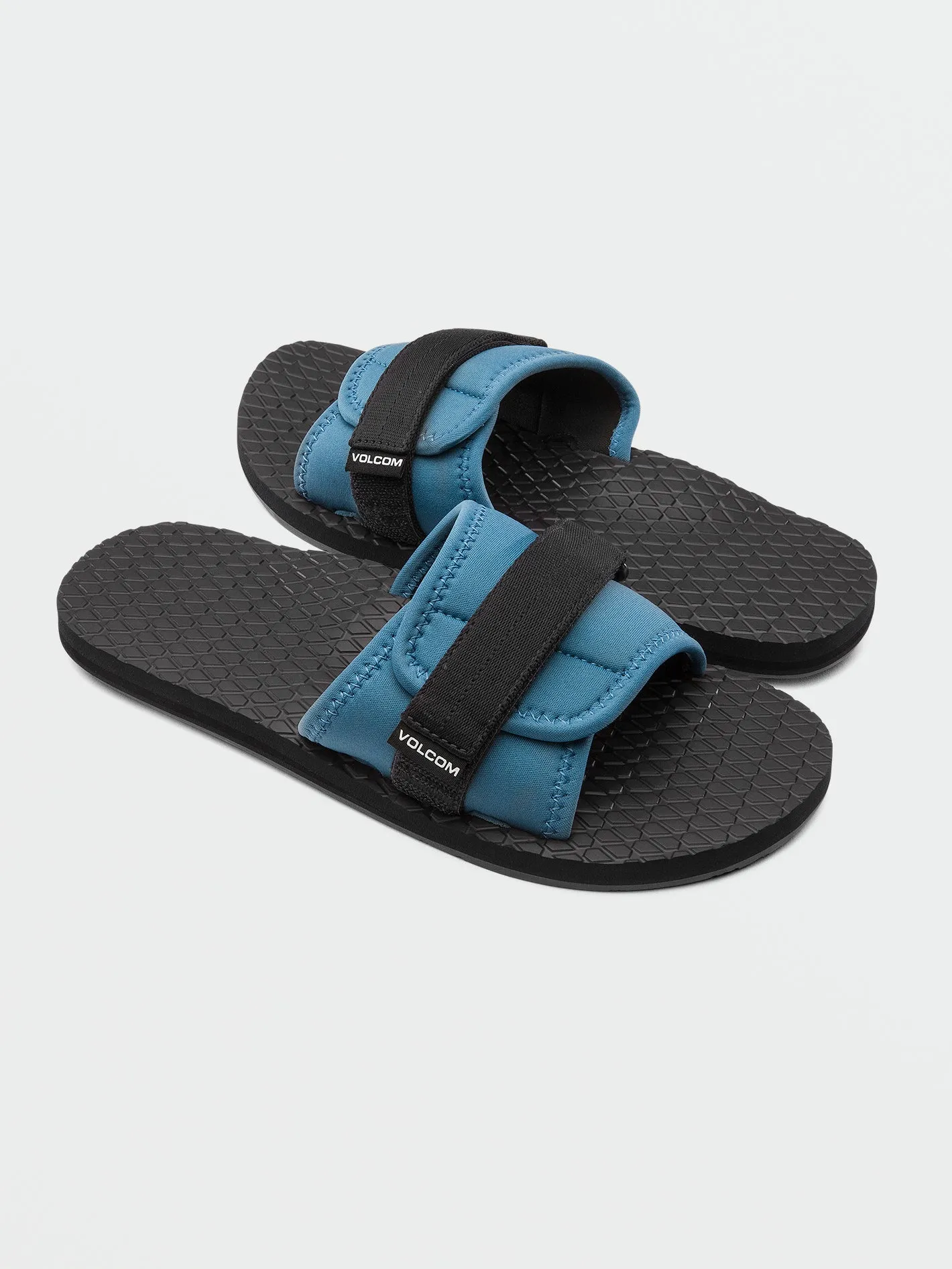 Eco Recliner Slide Sandals - Navy sold by Volcom