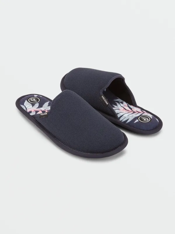 Stoney Motel Slippers - Navy made by Volcom