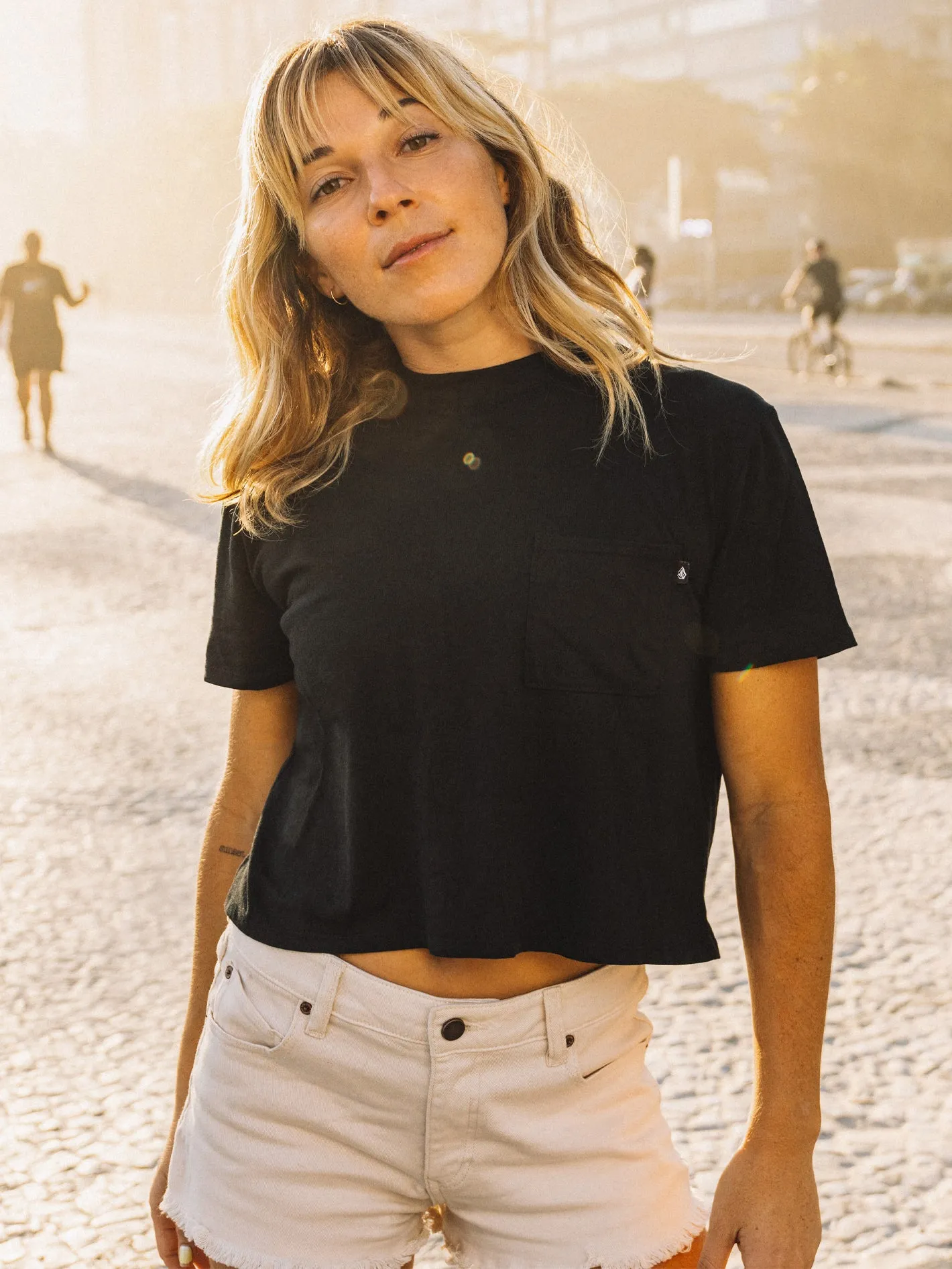 Pocket Dial Tee - Black sold by Volcom product image thumbnail 2