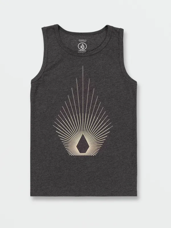 Little Boys Blister Tank - Dark Black Heather sold by Volcom