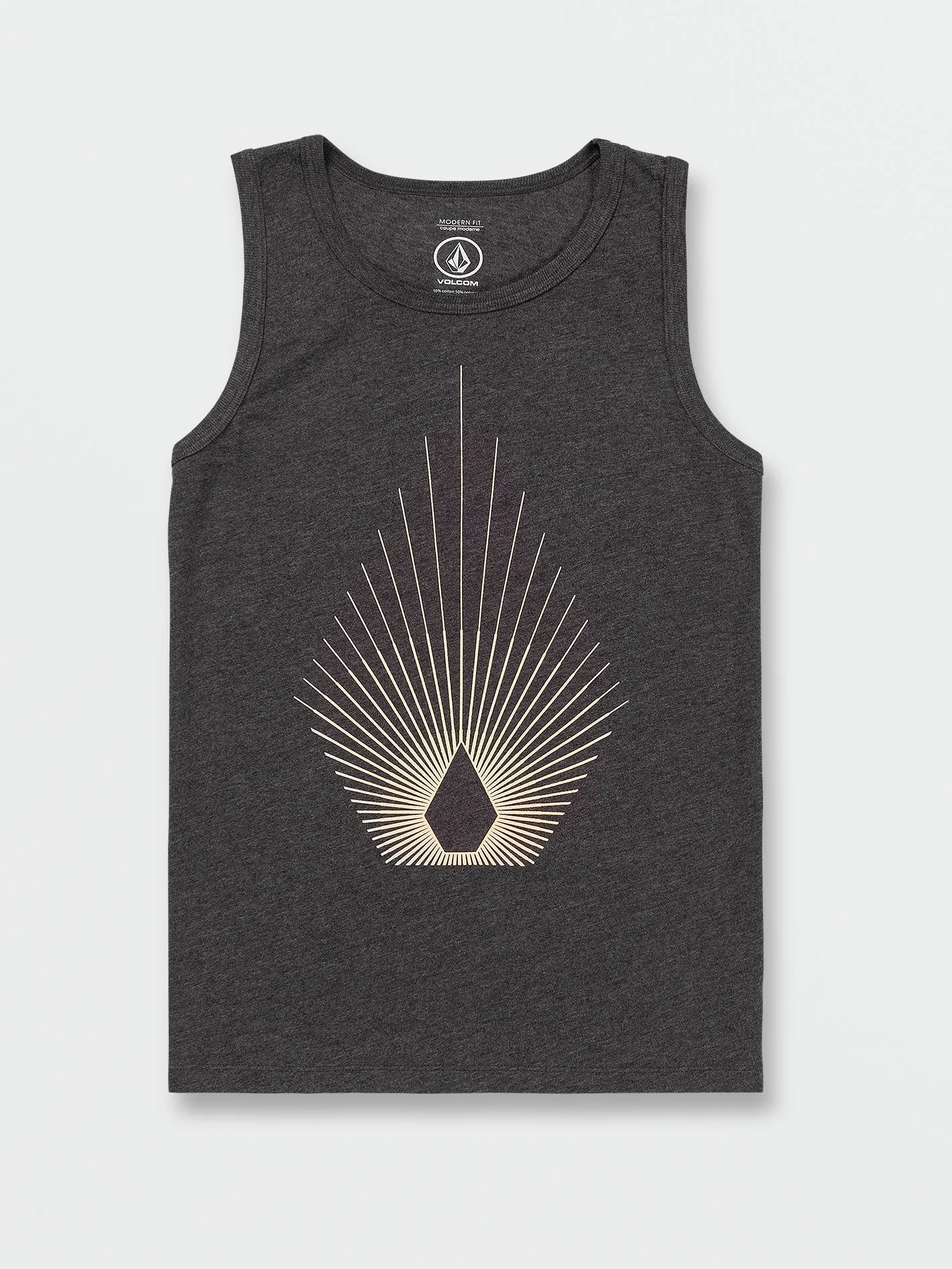 Little Boys Blister Tank - Dark Black Heather sold by Volcom
