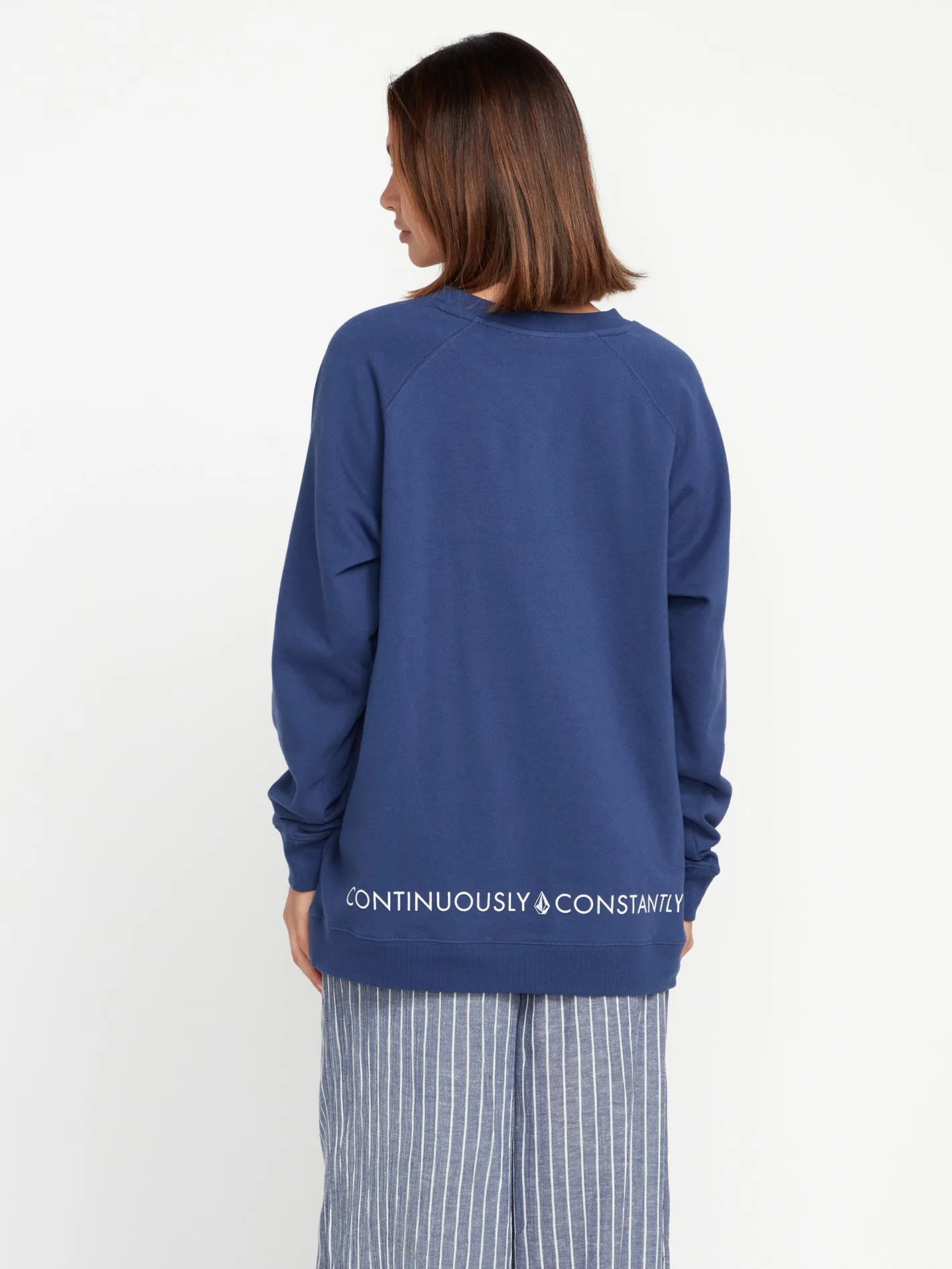 Coco Ho Crew Sweatshirt - Navy sold by Volcom product image thumbnail 4
