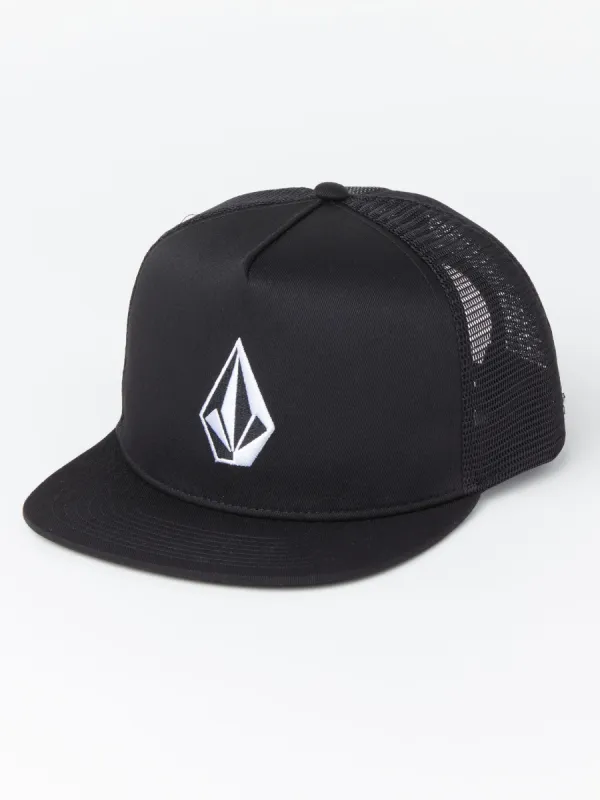 V Full Stone Trucker Hat - Black sold by Volcom