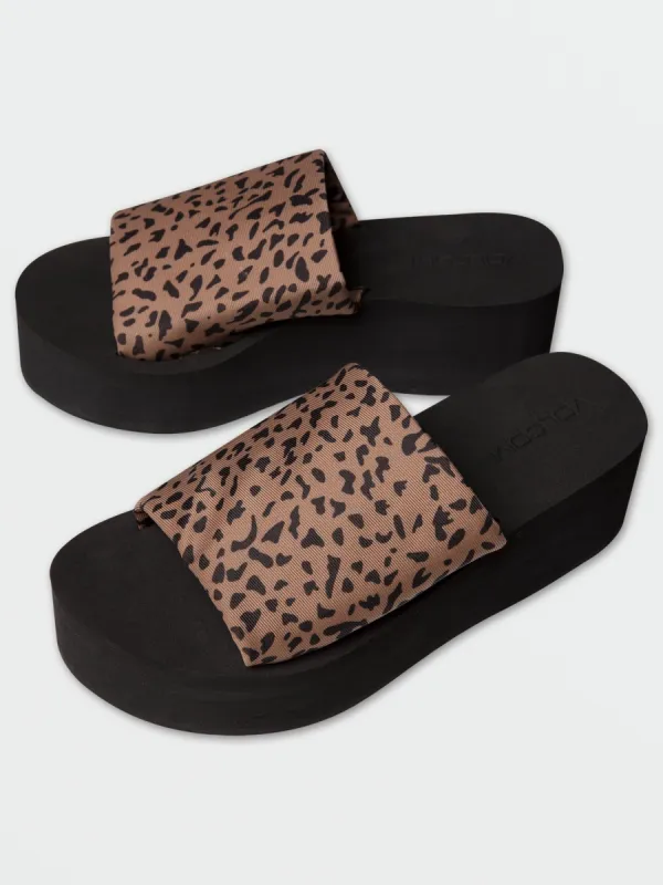 Simple Hi-Scraper Sandal - Animal Print sold by Volcom