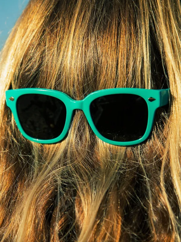 Freestyle Sunglasses - Gloss Aqua/Gray sold by Volcom
