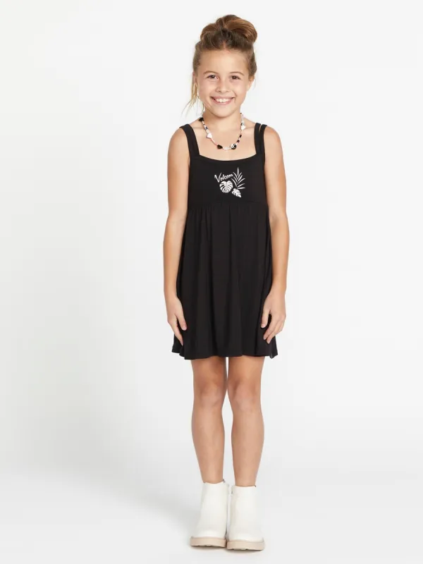 Girls Oceanica Dress - Black sold by Volcom