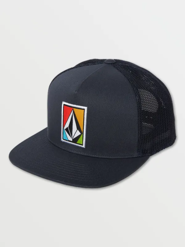 Pappy Trucker Hat - Navy Combo sold by Volcom