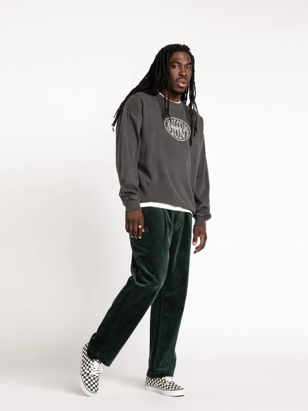 Tapered Corduroy Pants - Cedar Green sold by Volcom