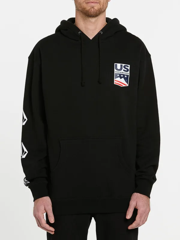 Mens USA Deadly Stones Pullover - Black made by Volcom