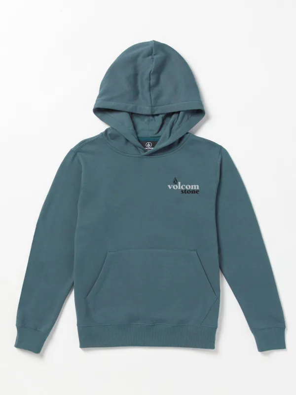 Little Boys Stone Bubbled Hoodie - Dark Slate sold by Volcom