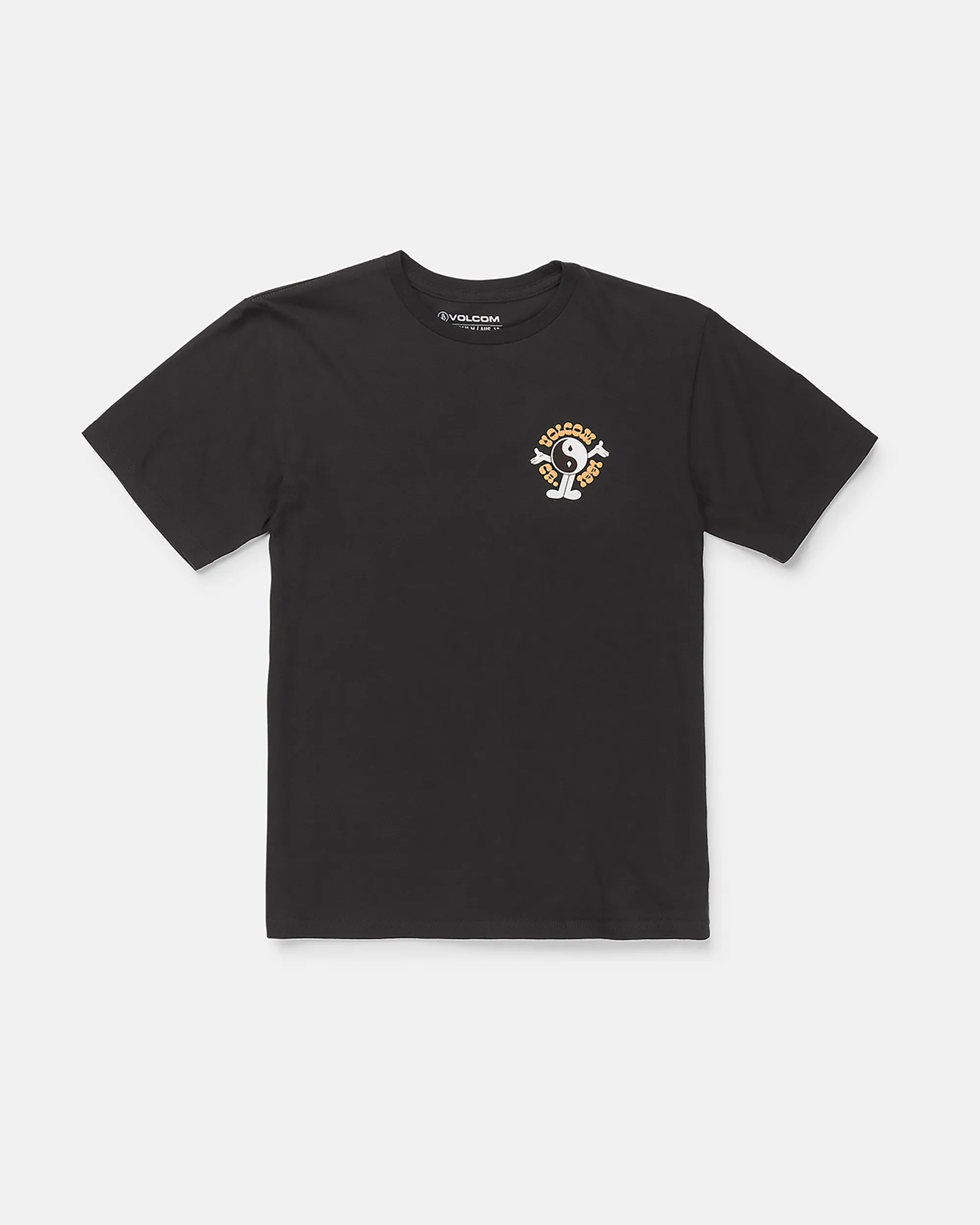 Little Boys Happy Days Short Sleeve Tee - Black sold by Volcom