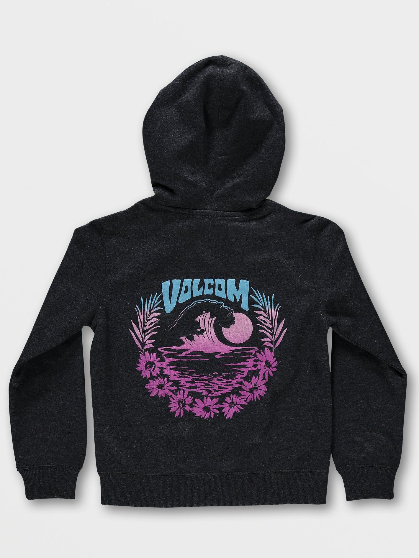 Big Girls Knew Wave Hoodie - Heather Black sold by Volcom product image thumbnail 2