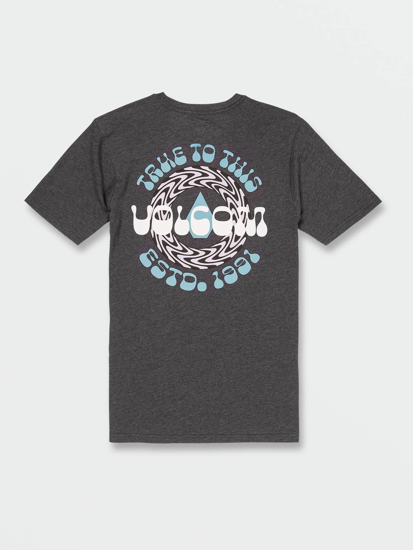 Stone Backstage Short Sleeve Tee - Dark Black Heather sold by Volcom product image thumbnail 2