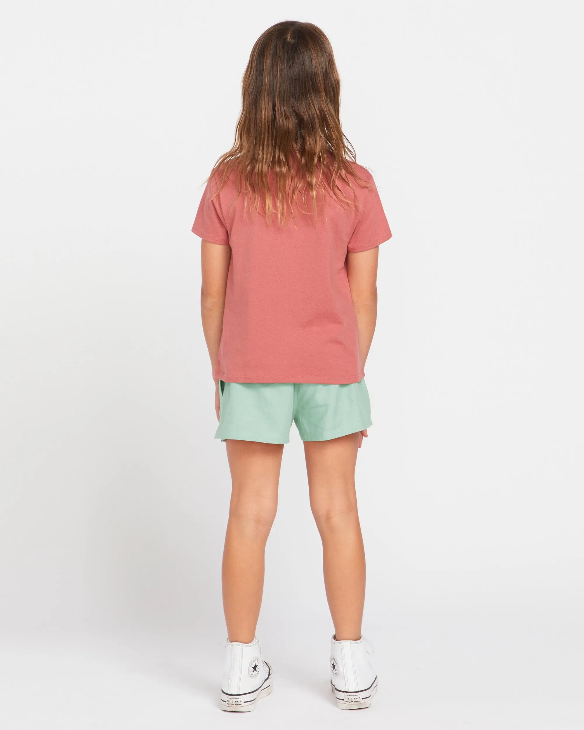 Little Girls Last Party Short Sleeve Tee - Mauve sold by Volcom product image thumbnail 2