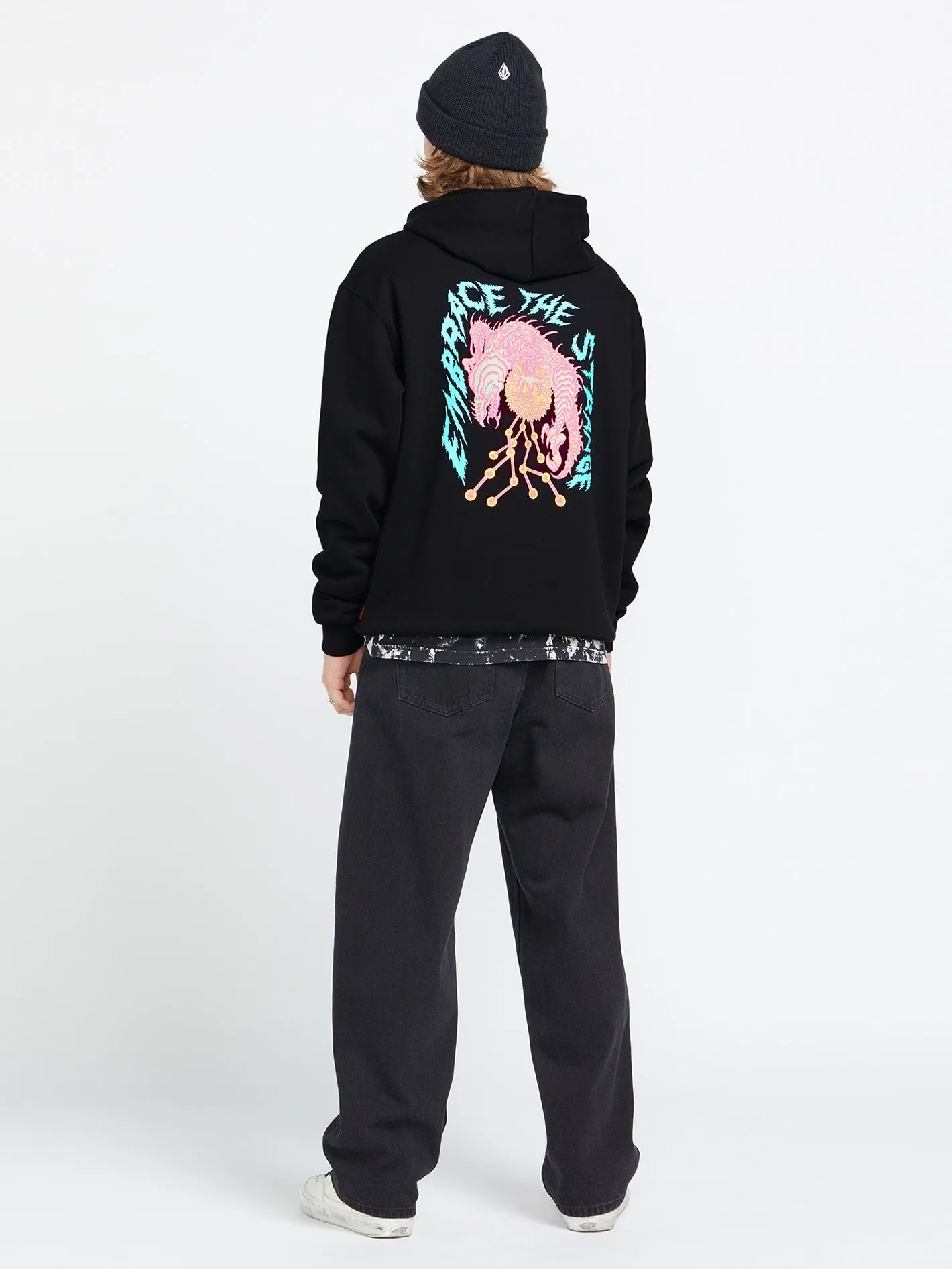 Featured Artist Tetsunori Hoodie - Black sold by Volcom product image thumbnail 5