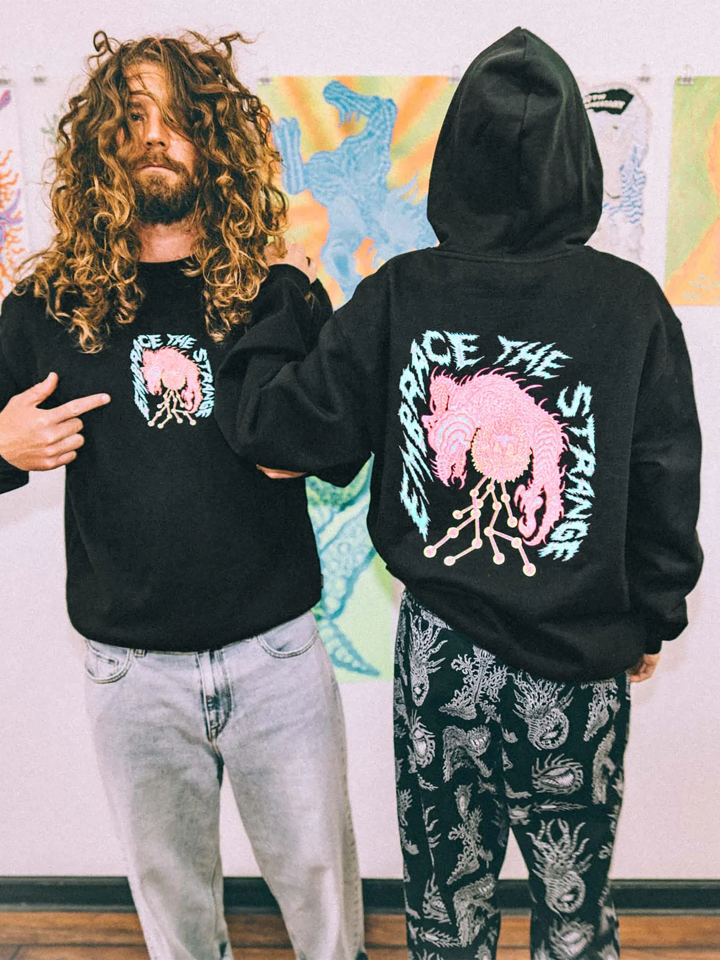 Featured Artist Tetsunori Hoodie - Black sold by Volcom product image thumbnail 2