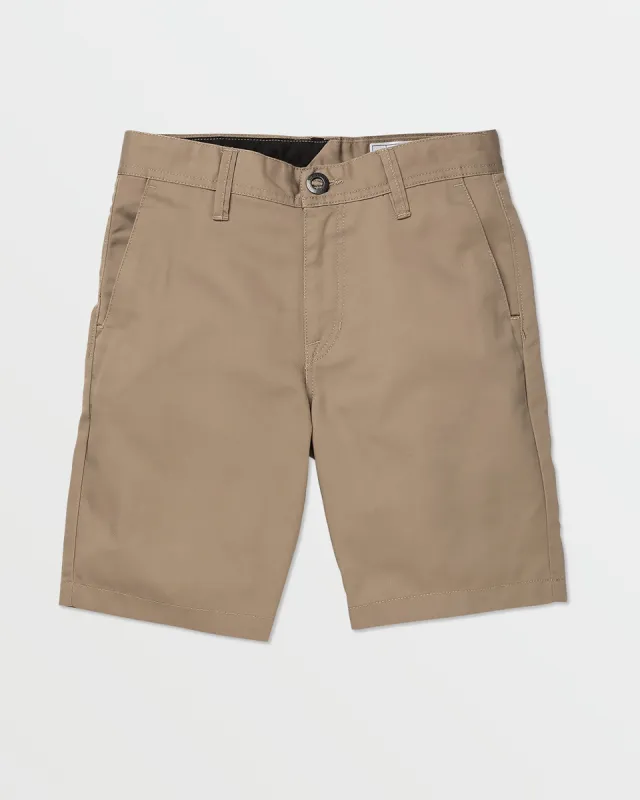 Big Boys Frickin Chino Shorts - Khaki sold by Volcom
