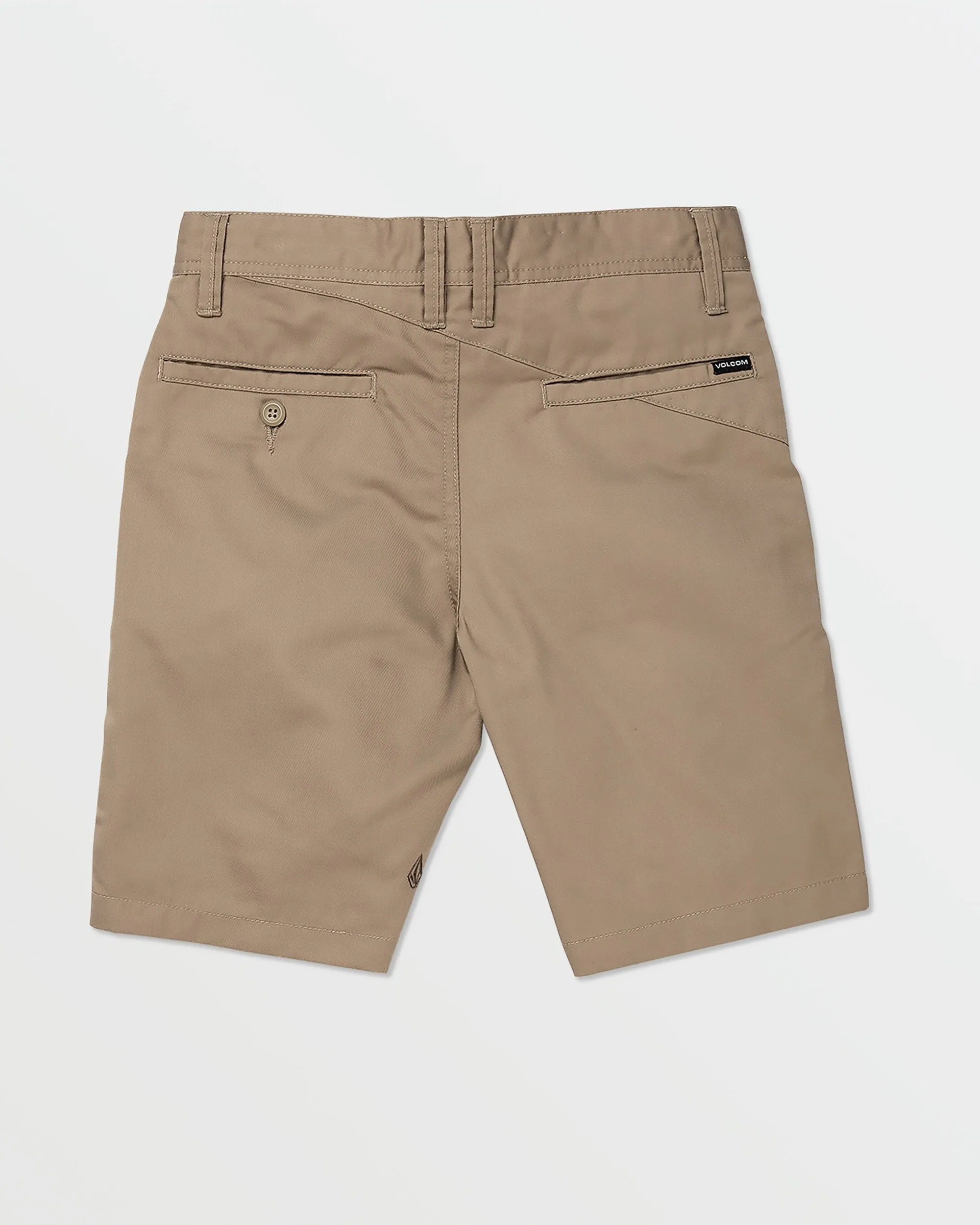 Big Boys Frickin Chino Shorts - Khaki sold by Volcom product image thumbnail 2