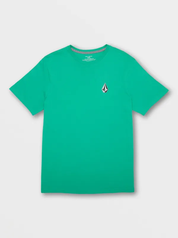 Iconic Stone Short Sleeve Tee - Jungle Green sold by Volcom