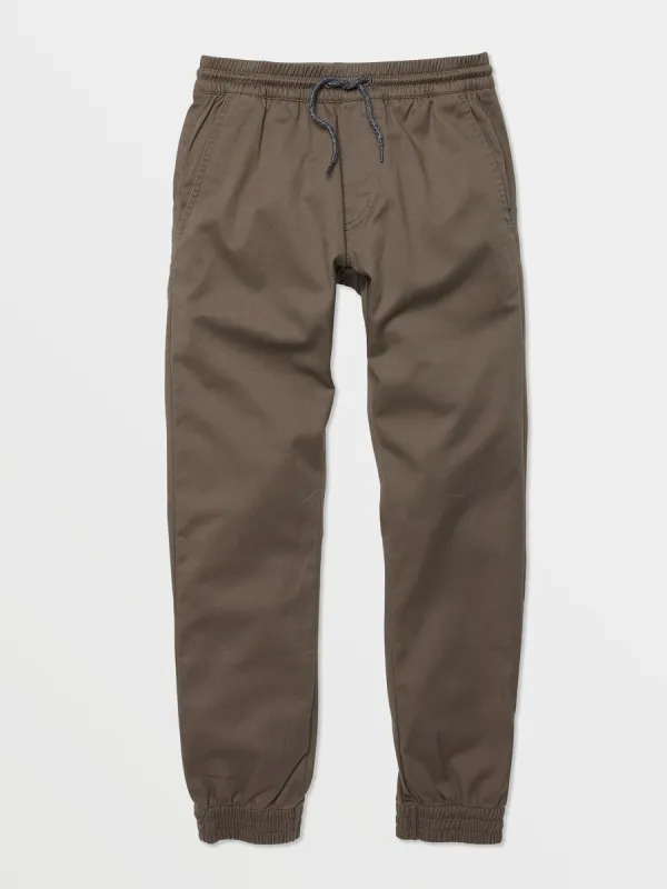 Big Boys Frickin Slim Joggers - Mushroom sold by Volcom