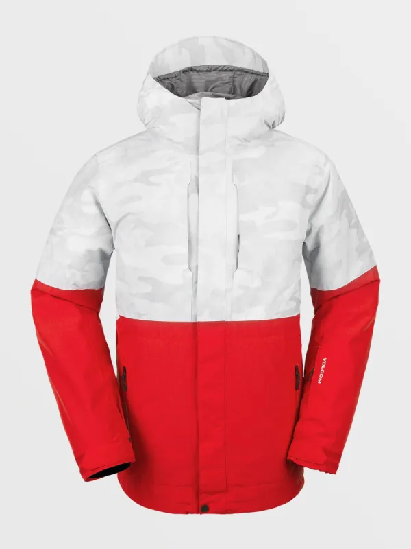 Mens V.Co Op Jacket - White Camo sold by Volcom