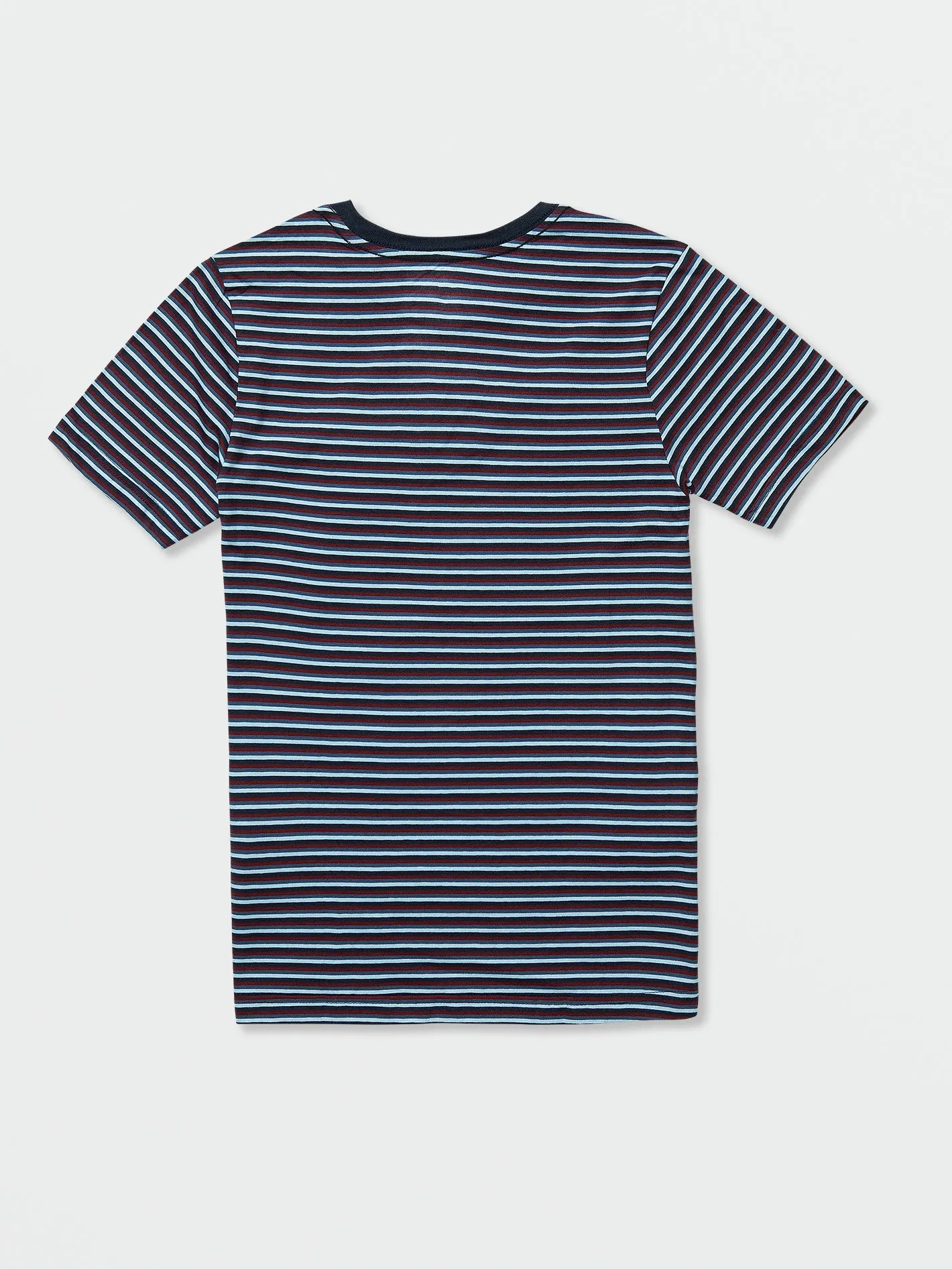 Big Boys Parables Stripes Crew Tee - Navy sold by Volcom product image thumbnail 2