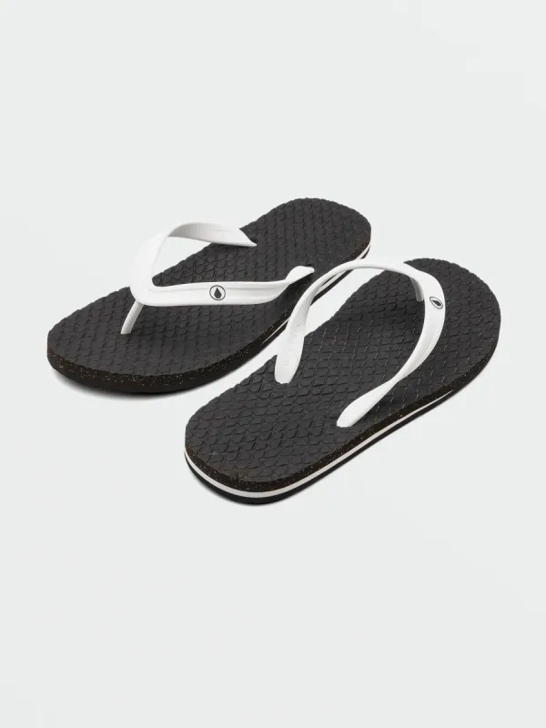 Mens Eco Concourse Sandals - White sold by Volcom