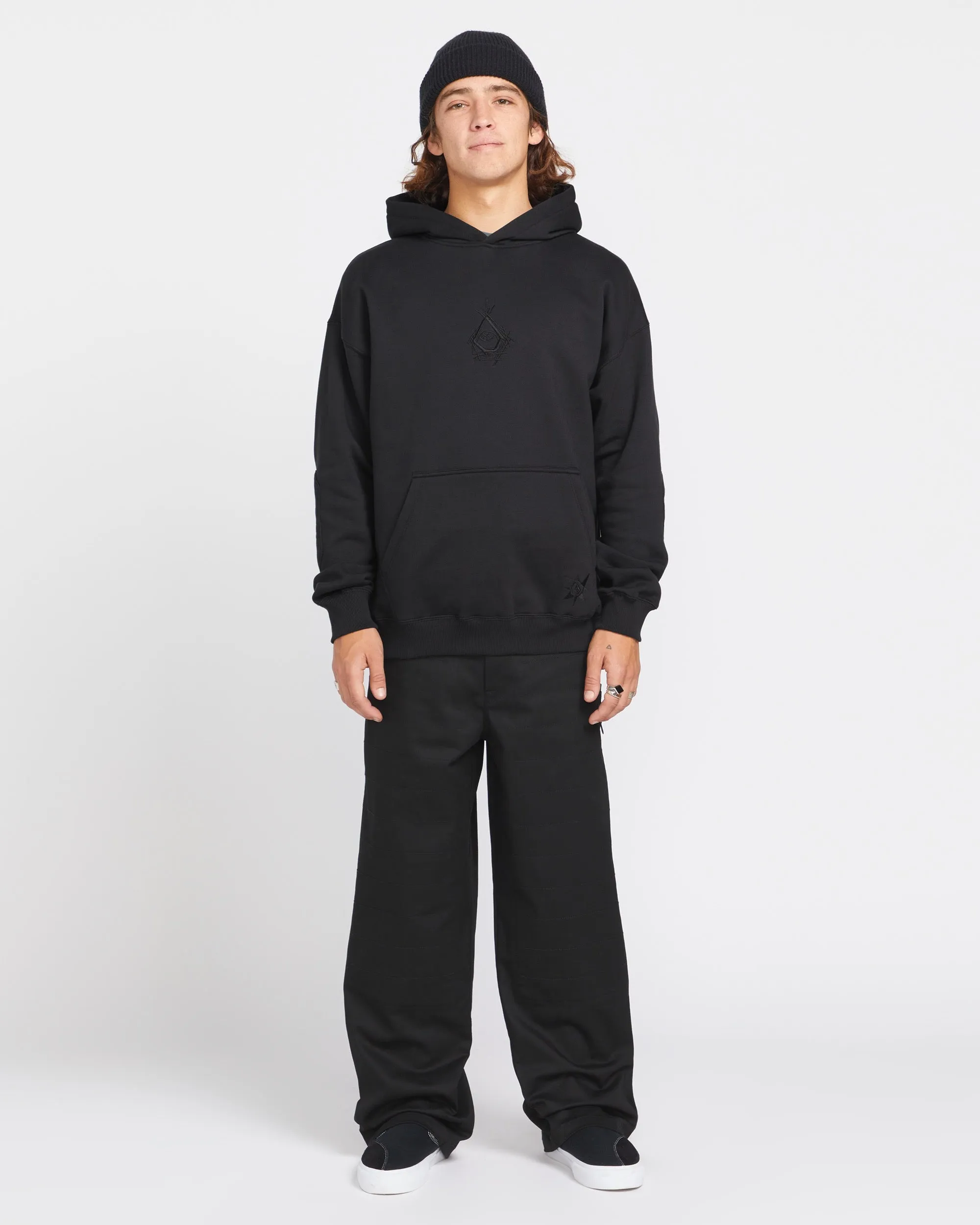 Volcom Japan by Bryan Iguchi Pullover Hoodie - Black sold by Volcom product image thumbnail 5