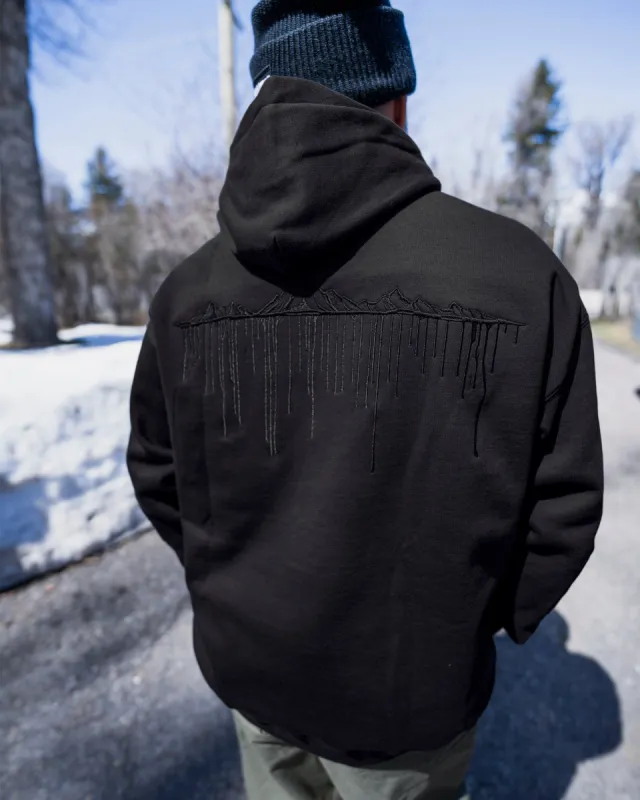 Volcom Japan by Bryan Iguchi Pullover Hoodie - Black made by Volcom