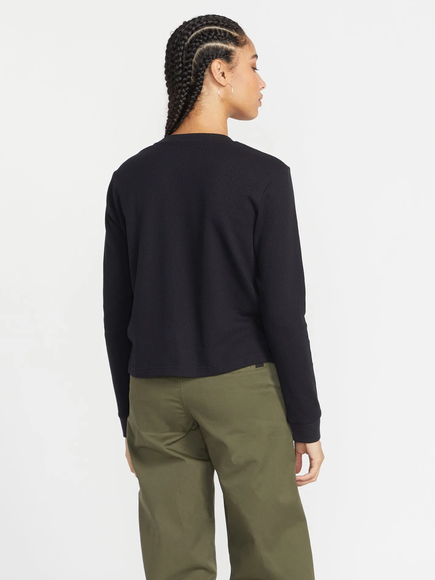 Thermality Long Sleeve Shirt - Black sold by Volcom product image thumbnail 2