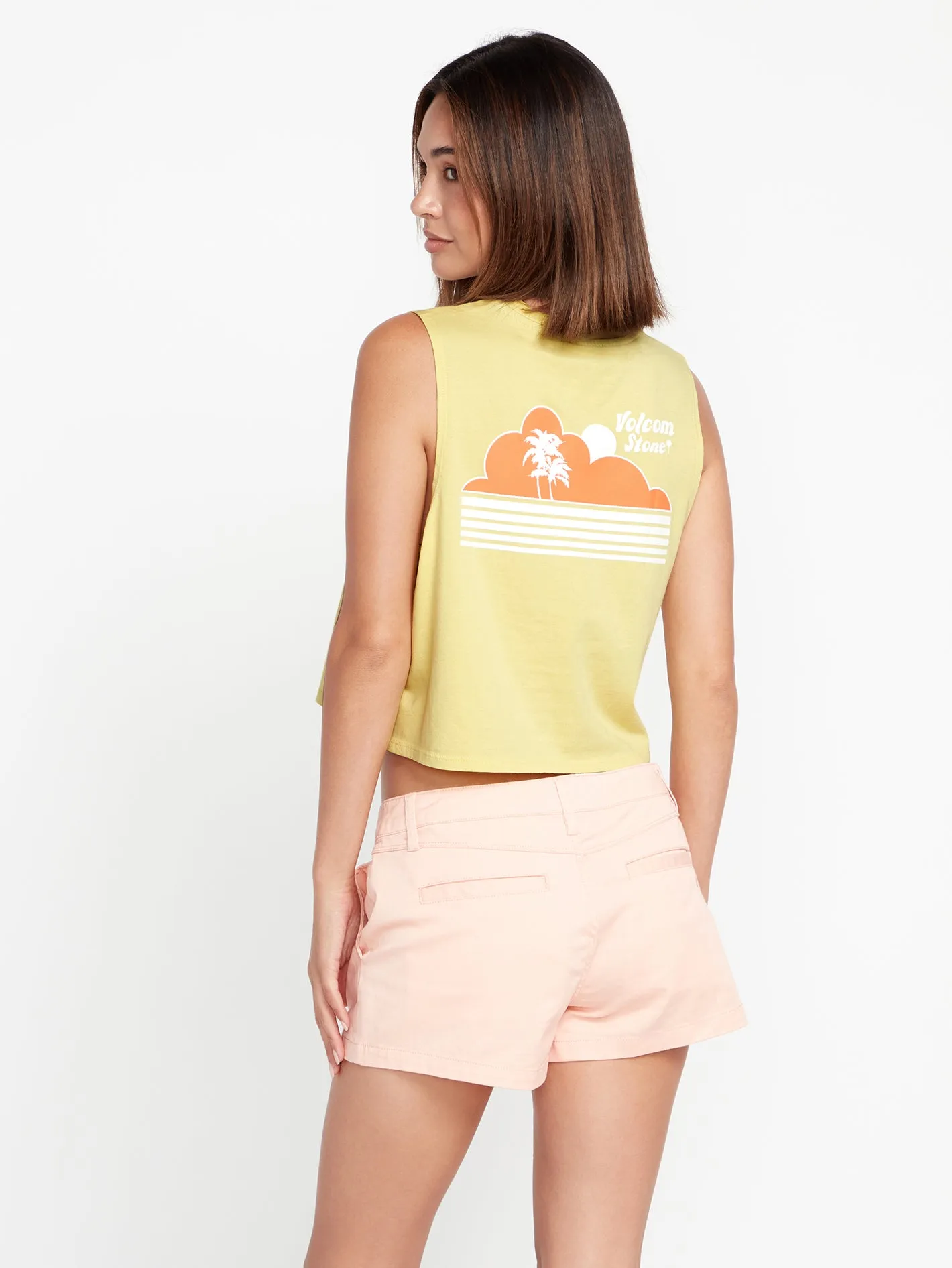 Stone Hour Crop Top - Citron sold by Volcom product image thumbnail 4