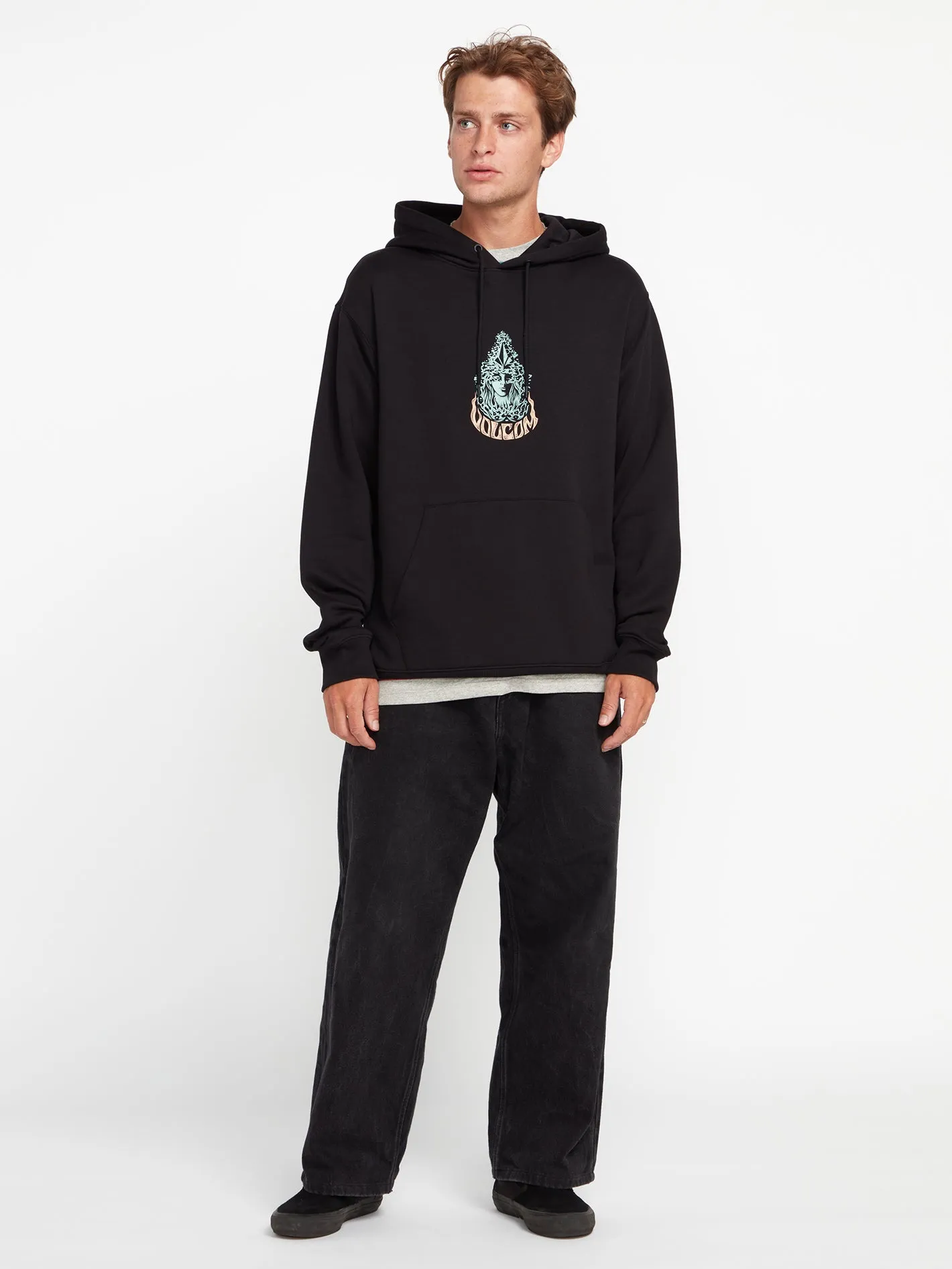 Strike Hoodie - Black sold by Volcom