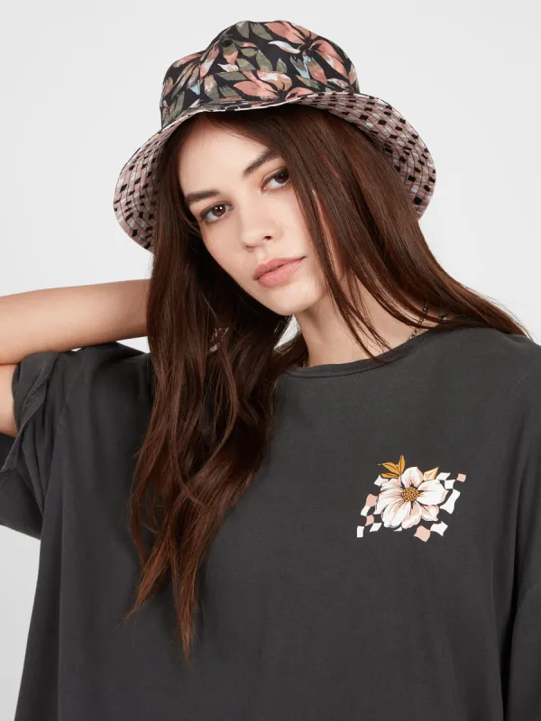 Voltropication Bucket Hat - Hazey Pink sold by Volcom