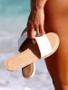 Simple Slide Sandals - White sold by Volcom