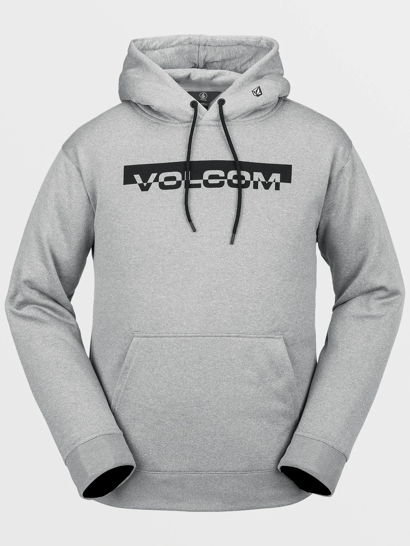 Mens Core Hydro Fleece Hoodie - Heather Grey sold by Volcom