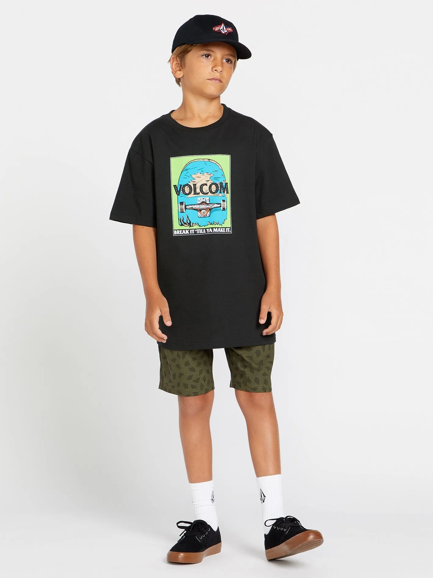 Big Boys Break It Short Sleeve Tee - Black sold by Volcom product image thumbnail 3
