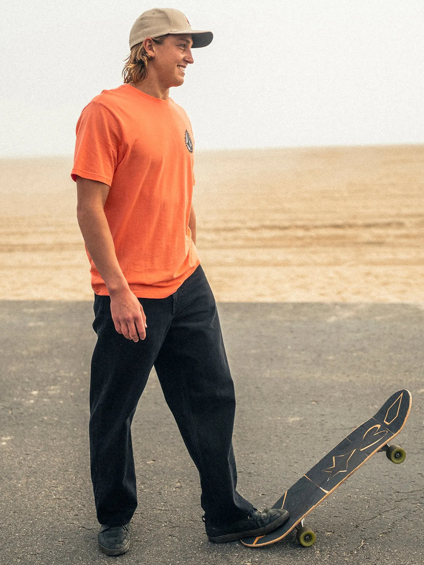 Flamed Short Sleeve Tee - Turbo Orange sold by Volcom product image thumbnail 2