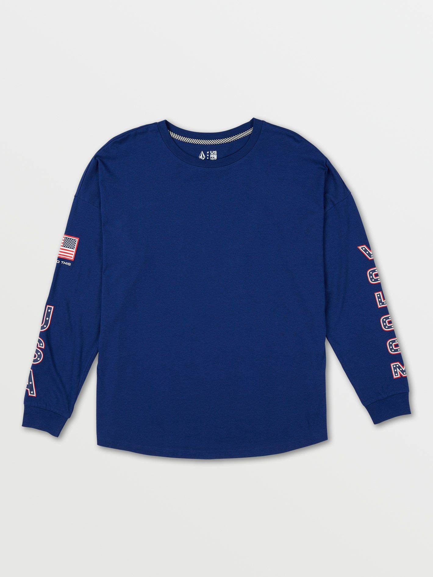 USST Long Sleeve Tee - Blue (2022) sold by Volcom